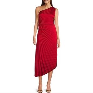 Badgley MischkaBelle by Badgley Mischka Kelsey Sleeveless One Shoulder Asymmetri